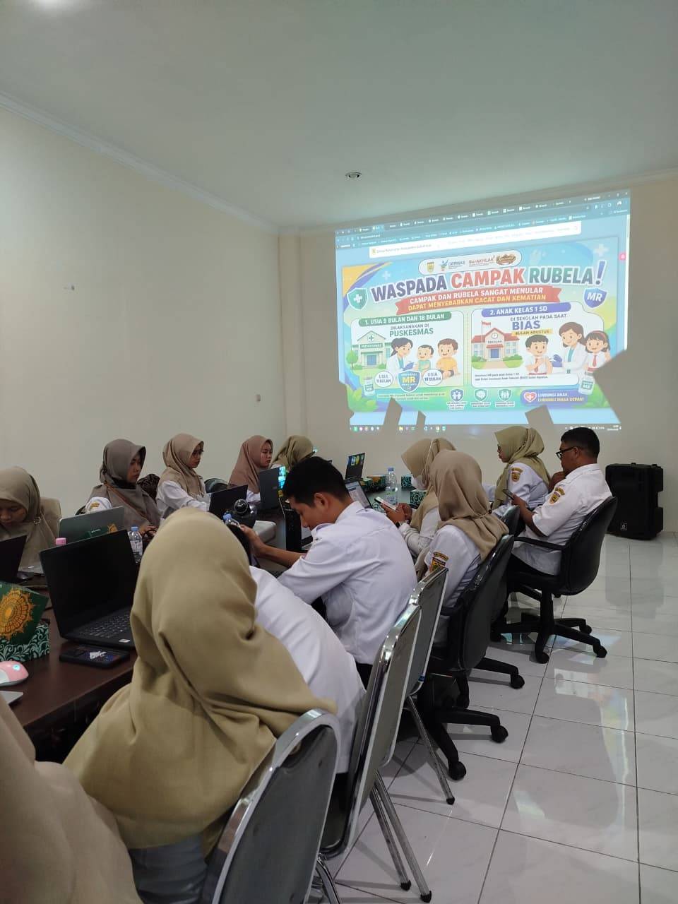 Pelatihan Web Profile Puskesmas